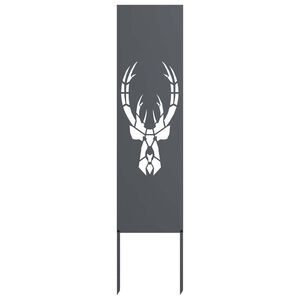 vidaXL &Eacute;cran de confidentialit&eacute; de jardin Anthracite 32 x 140 cm