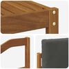 vidaXL Ensemble de canap&eacute;s d'ext&eacute;rieur 9 pcs Naturel et Anthracite