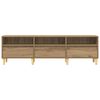 vidaXL Meuble TV Ch&ecirc;ne artisanal 150 x 30 x 45 cm Bois d'ing&eacute;nierie