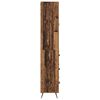 vidaXL Buffet avec &eacute;tag&egrave;re 2 pcs Bois ancien Bois d'ing&eacute;nierie