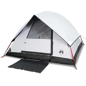 vidaXL Tente de camping &agrave; d&ocirc;me 2 personnes tissu occultant imperm&eacute;able