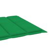 vidaXL Chaises longues lot de 2 avec coussins Bois d'acacia solide