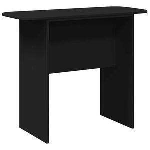 vidaXL Table console Noir 93 x 40 x 75 cm Bois d'ing&eacute;nierie