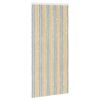 vidaXL Rideau anti-insectes en chenille Gris et Beige 90 x 200 cm