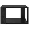 vidaXL Table basse Ch&ecirc;ne noir 51,5 x 51,5 x 30 cm Bois d'ing&eacute;nierie