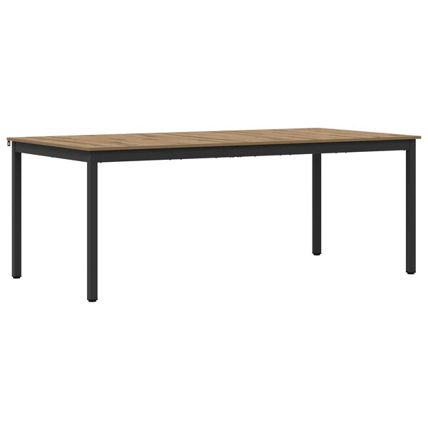 vidaXL Table de salle &agrave; manger / Table de repas Bois d'ing&eacute;nierie