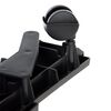 vidaXL Chariots de d&eacute;m&eacute;nagement &agrave; 4 roues 10 pcs noir PP 170 kg