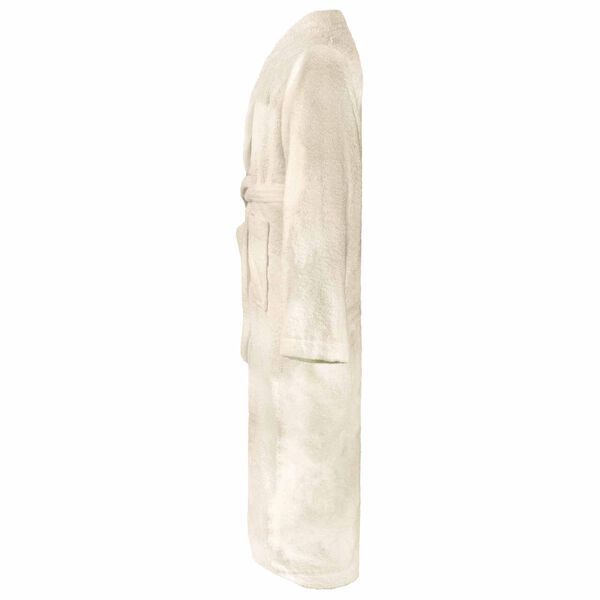 vidaXL Peignoir KINN Cr&egrave;me L Coton