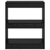 vidaXL Biblioth&egrave;que Ch&ecirc;ne noir 60 x 30 x 72 cm Bois d'ing&eacute;nierie