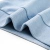 Sweatshirt pour enfants m&eacute;lange bleu p&acirc;le 140