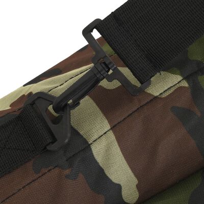 vidaXL Sac à fusil avec bretelles 120 cm tissu oxford