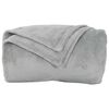 vidaXL Jet&eacute; Gris 240 x 270 cm Toison