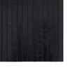 vidaXL Tapis rectangulaire noir 60x200 cm bambou