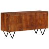 vidaXL Buffet 110x35x56 cm Bois de manguier solide