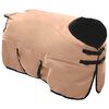 vidaXL Couverture &Eacute;quine Cappuccino 145 cm Polyester