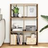 vidaXL &Eacute;tag&egrave;re s&eacute;paratrice de pi&egrave;ce ch&ecirc;ne artisanal 69,5x29x103,5 cm