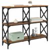 vidaXL Table console Bois ancien 100 x 28 x 80,5 cm Bois d'ing&eacute;nierie