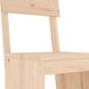 vidaXL Ensemble de bar de jardin 5 pcs bois de pin massif