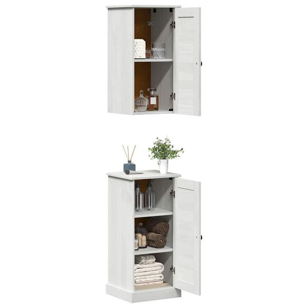 vidaXL Ensemble de mobilier de salle de bain avec &eacute;tag&egrave;re VIGO 2 pcs