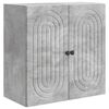 vidaXL Armoire Murale Gris b&eacute;ton 59 x 31 x 60 cm Bois d'ing&eacute;nierie