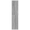 vidaXL Armoire &agrave; chaussures sonoma gris 80x39x178 cm bois d'ing&eacute;nierie