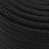 vidaXL Corde de bateau Noir complet 14 mm 250 m polypropyl&egrave;ne