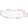 vidaXL Lit avec rangement et matelas Gris clair 160 x 200 cm Velours