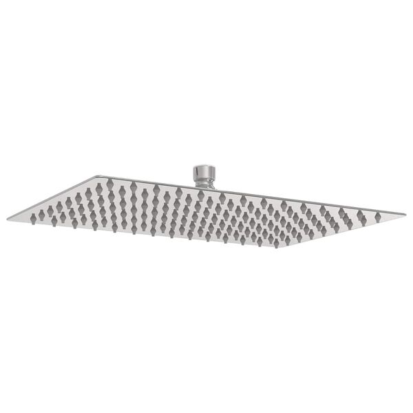 vidaXL Pomme de douche pluie Inox 304 30x20 cm Rectangulaire