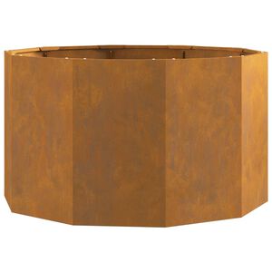 vidaXL Jardini&egrave;re Rouill&eacute; 90 x 90 x 50 cm