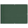 vidaXL &Eacute;cran de balcon vert fonc&eacute; 75x800 cm 100% polyester oxford
