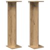 vidaXL Support de Plante Ch&ecirc;ne Artisanal 25 x 25,5 x 100,5 cm