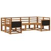 vidaXL Ensemble de canap&eacute;s d'ext&eacute;rieur 6 pcs Naturel