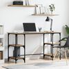 vidaXL Bureau Ch&ecirc;ne artisanal 140 x 50 x 75 cm Bois d'ing&eacute;nierie