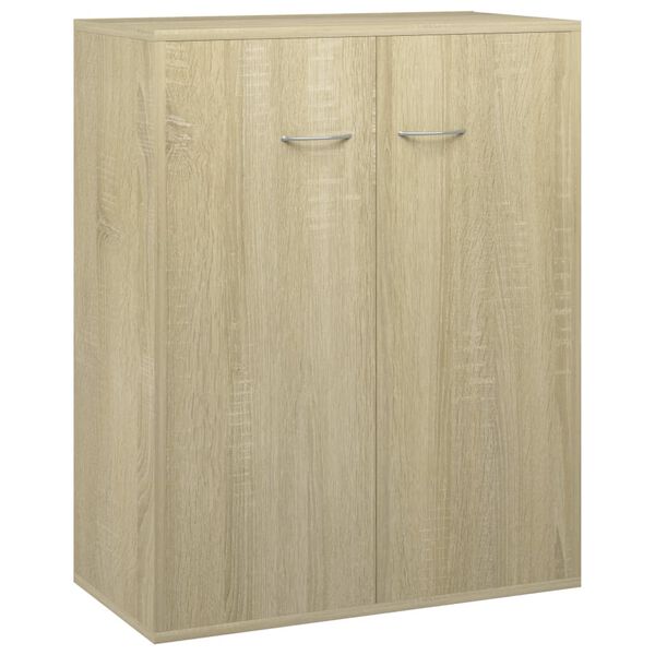 vidaXL Buffet Chêne sonoma 60x30x75 cm Bois d'ingénierie