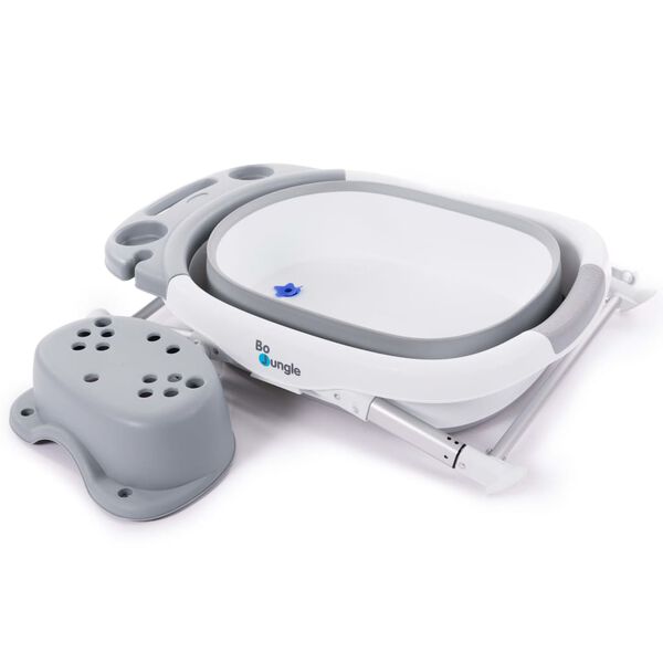 Bo Jungle Baignoire b&eacute;b&eacute; B-Foldable Gris et blanc