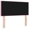 vidaXL T&ecirc;te de lit LED avec des lumi&egrave;res &agrave; LED Rose 90 cm Polyester
