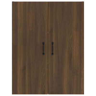 vidaXL Armoire suspendue Chêne marron 69,5x34x90 cm Bois d'ingénierie