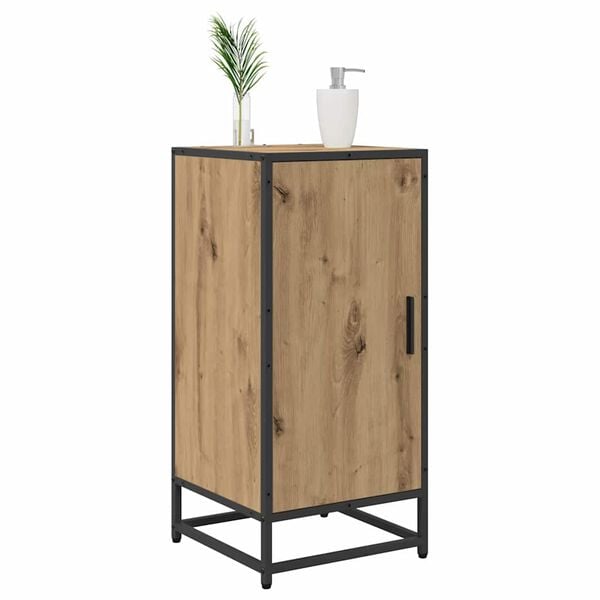 vidaXL Buffet Ch&ecirc;ne artisanal 35,5 x 35 x 76 cm