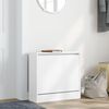 vidaXL Armoire &agrave; chaussures blanc 60x21x57 cm bois d'ing&eacute;nierie