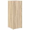 vidaXL Porte-parapluie avec stockage Ch&ecirc;ne Sonoma 25 x 24,5 x 64 cm