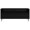vidaXL Meuble TV avec tiroir Ch&ecirc;ne noir 100 x 34,5 x 44,5 cm