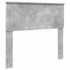 vidaXL Cadre de lit Gris B&eacute;ton 100 x 200 cm Pin massif