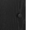 vidaXL Buffet Ch&ecirc;ne noir 100 x 35 x 80 cm Bois d'ing&eacute;nierie