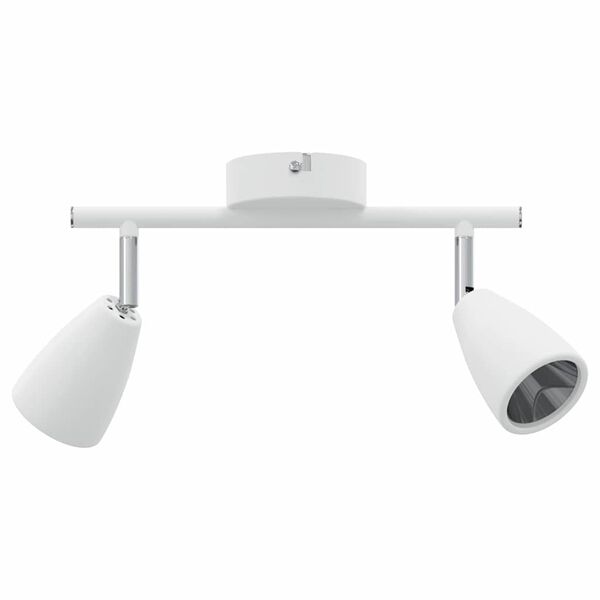 vidaXL Spot de plafond Blanc 25.5 x 8 x 16 cm M&eacute;tal