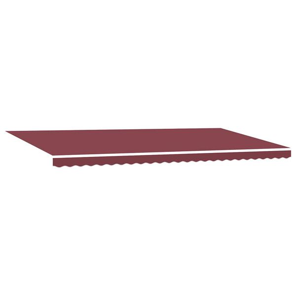 vidaXL Auvent r&eacute;tractable automatique bordeaux 600x300 cm