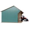 Kids Globe Hangar de ferme pour tracteurs jouet Petit 1:32 Bois 610192