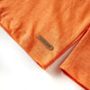 T-shirt enfant manches longues orange fonc&eacute; 116