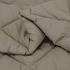 vidaXL Duvet d'&eacute;t&eacute; simple Gris clair 200 x 155 cm Microfibre