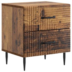 vidaXL Cabinet de chevet Bois ancien 43 x 34,5 x 47,5 cm