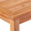vidaXL Ensemble &agrave; manger de jardin 4 pcs Bois de teck massif